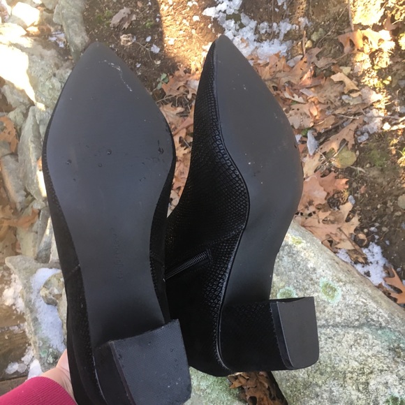 NWT 8.5WW extra wide black booties - Picture 13 of 15